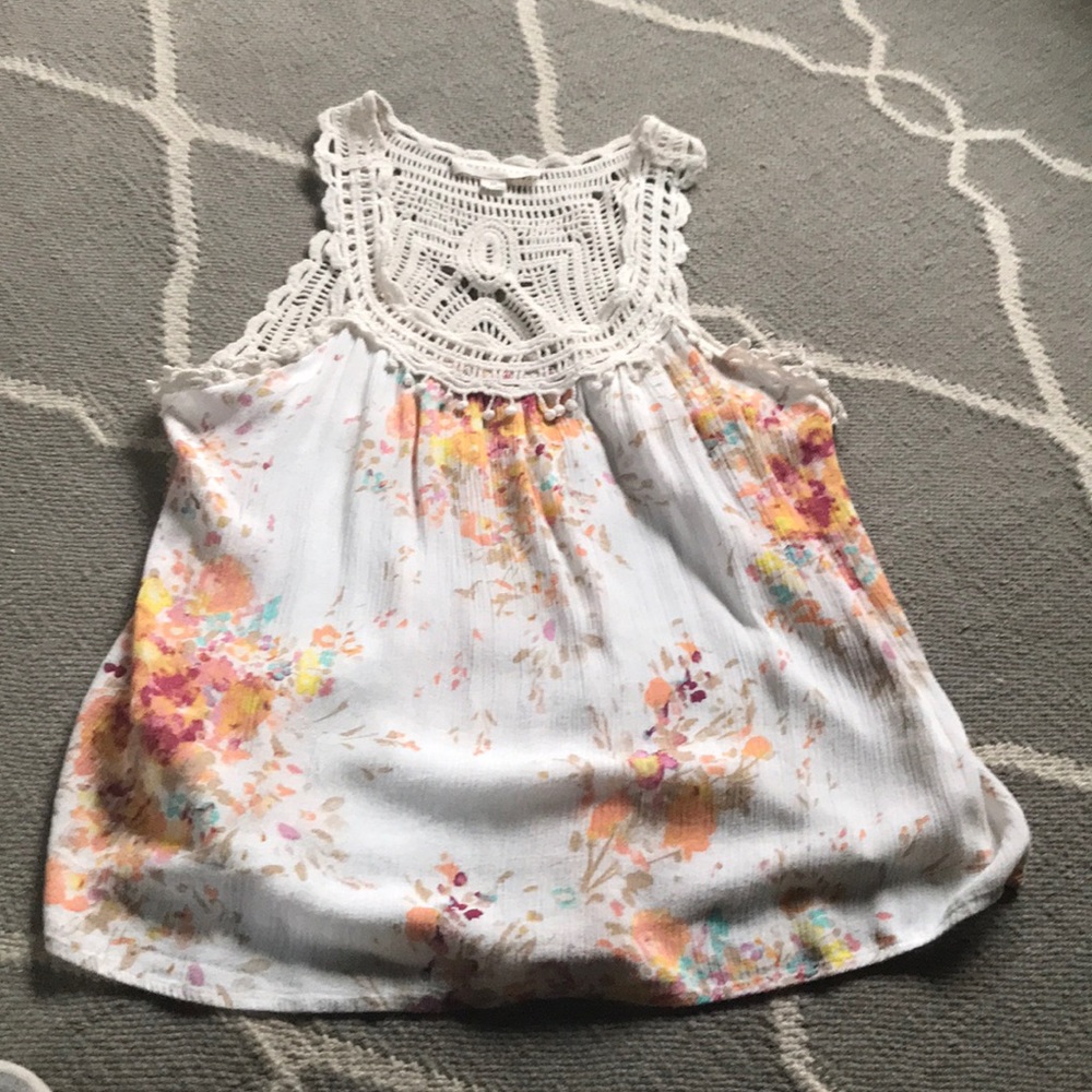 Anthropologie lovestitch rayon blouse